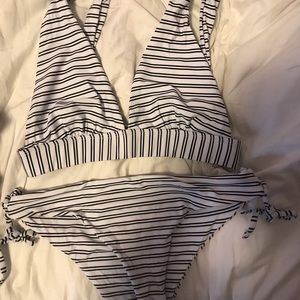 Striped bikini